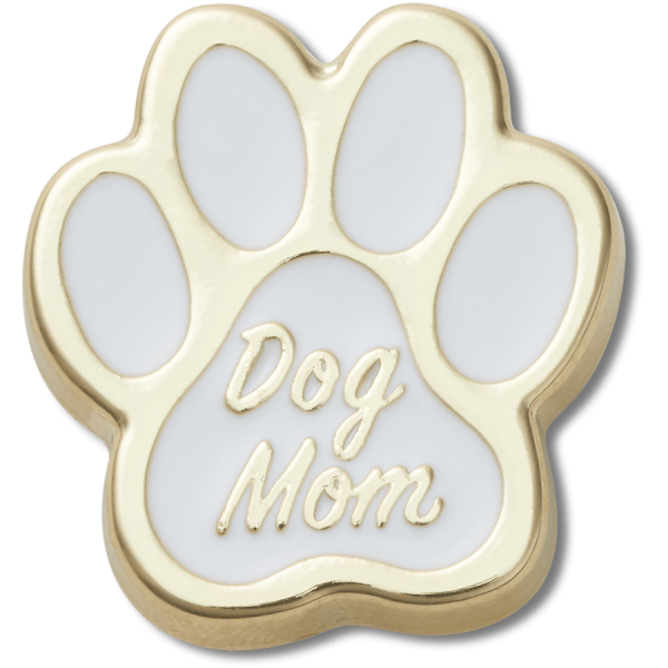 Gold Dog Mom Paw