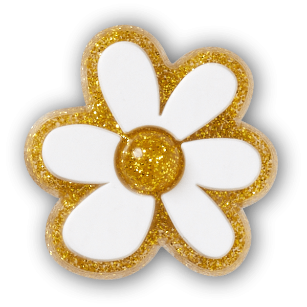 Gold and White Floral