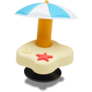 3D Beach Umbrella