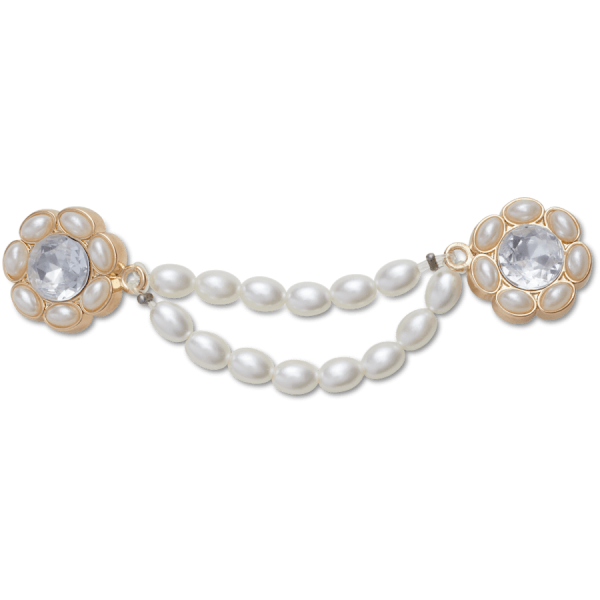 Double Silver Jewel Chain