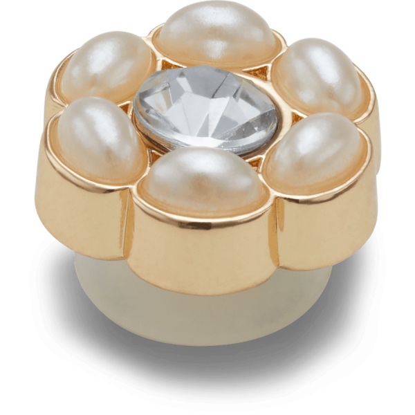 Tiny Silver and Pearl Flower - Image 2