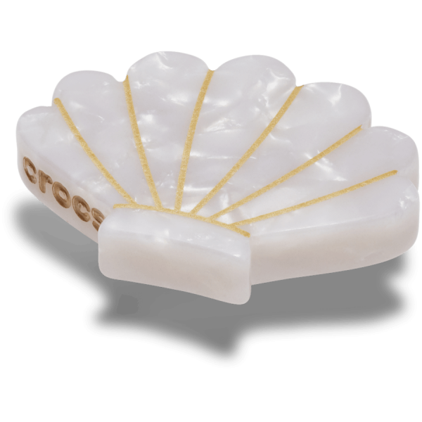 White and Gold Seashell - Image 2