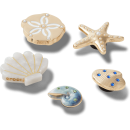 Gold Seashell 5 Pack