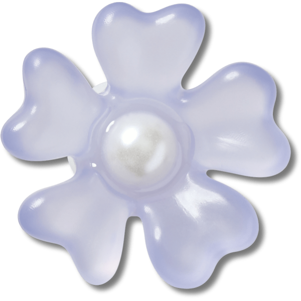 Lavender Matte Pearl Flower