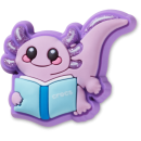 Purple Axolotl Book