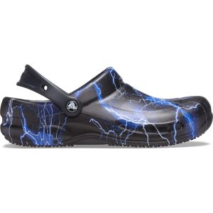 Bistro Graphic Slip Resistant Work Clog