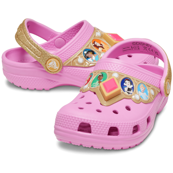 Toddler Classic Disney Princess Lights Clog - Image 2