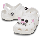 Toddlers’ Classic I AM White Cat Clog
