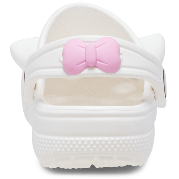 Toddlers’ Classic I AM White Cat Clog - Image 6