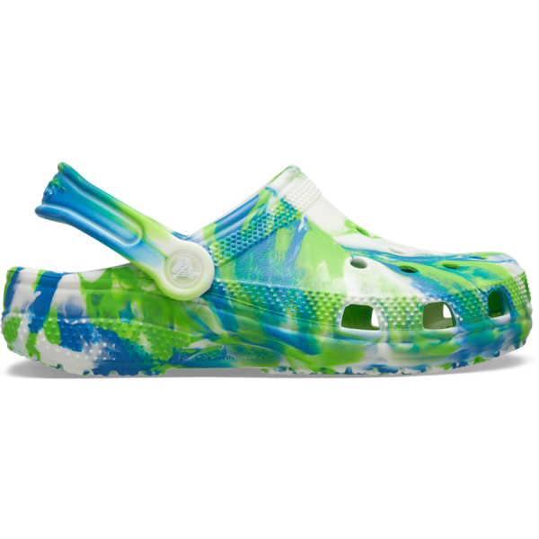 Kids' Classic Glow-in-the-Dark Marbled Clog