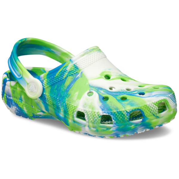 Kids' Classic Glow-in-the-Dark Marbled Clog - Image 6