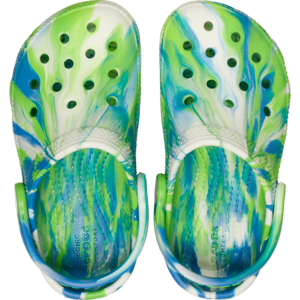 Toddler Classic Glow-in-the-Dark Marbled Clog - Image 4