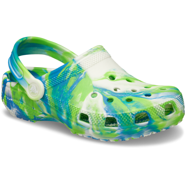 Toddler Classic Glow-in-the-Dark Marbled Clog - Image 6