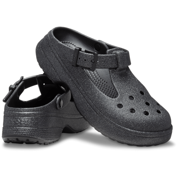 Classic Mary Jane Glitter Clog - Image 2