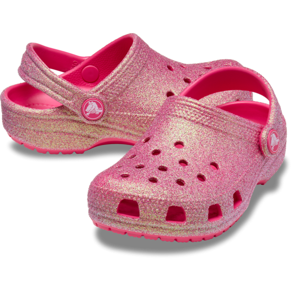 Kids’ Classic Iridescent Glitter Clog - Image 2