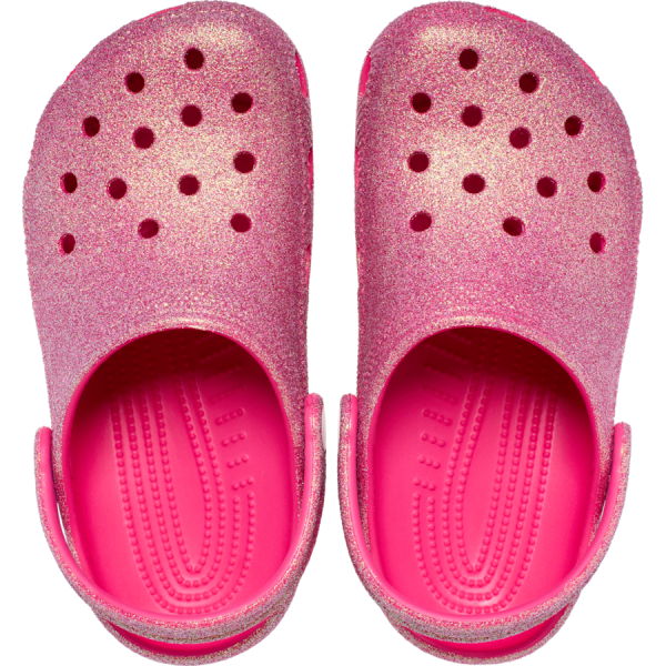 Kids’ Classic Iridescent Glitter Clog - Image 3