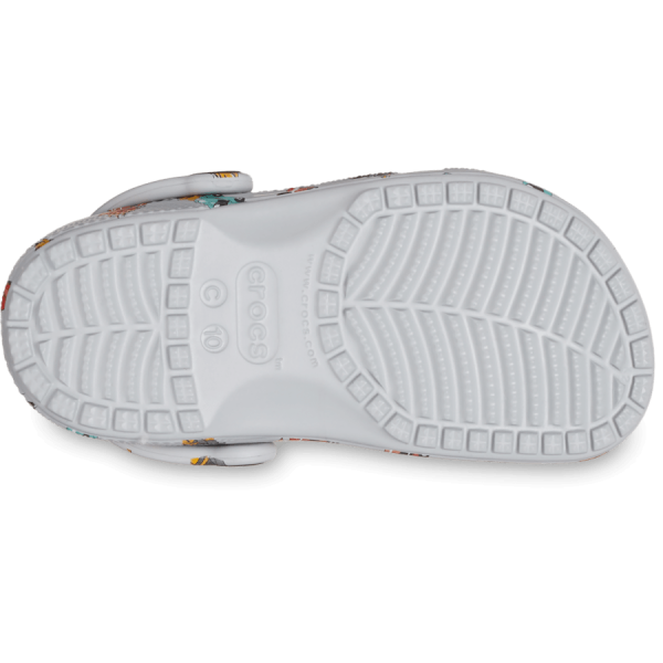 Toddler Classic Race Cars Graphic Clog - Image 4