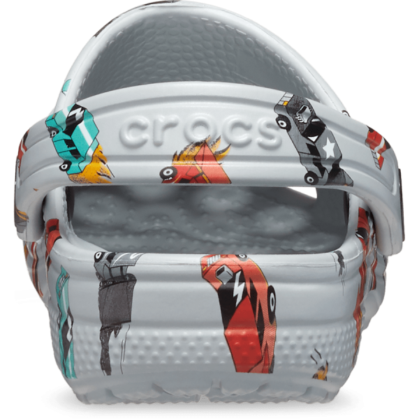 Toddler Classic Race Cars Graphic Clog - Image 6