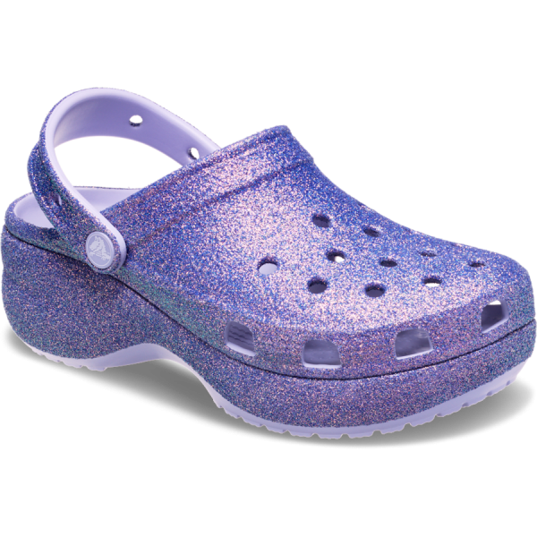 Classic Platform Iridescent Glitter Clog - Image 5
