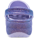 Classic Platform Iridescent Glitter Clog