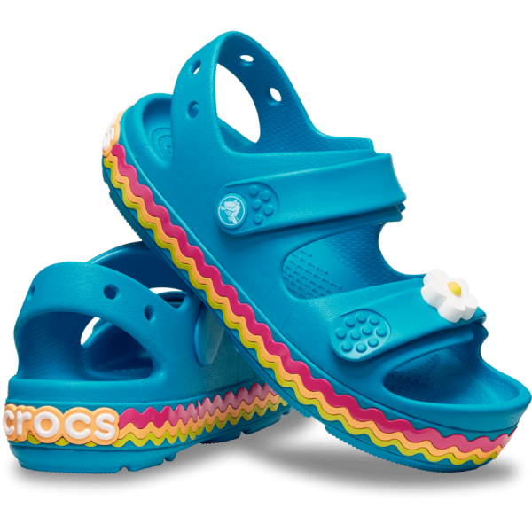 Kids’ Crocband Cruiser Ricrac Sandal - Image 2