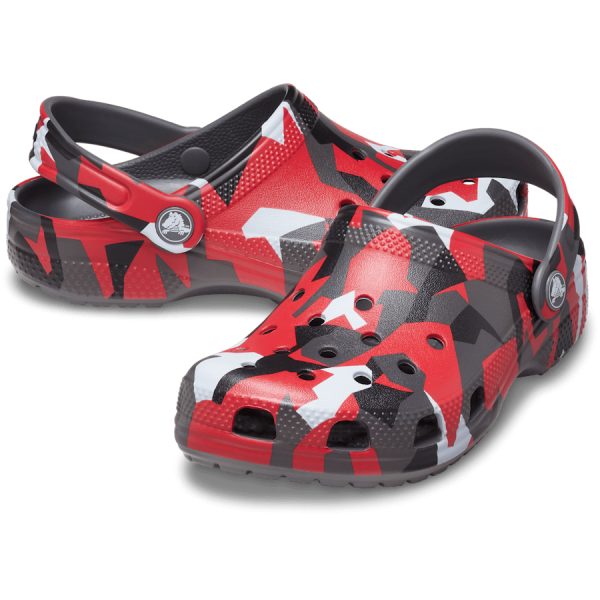 Kids' Classic Geo Camo Clog - Image 2