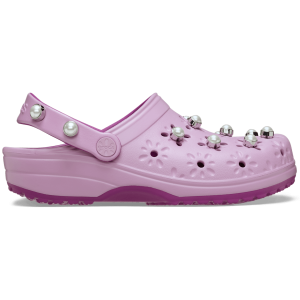 Classic Floral Cut Out Elevated Clog