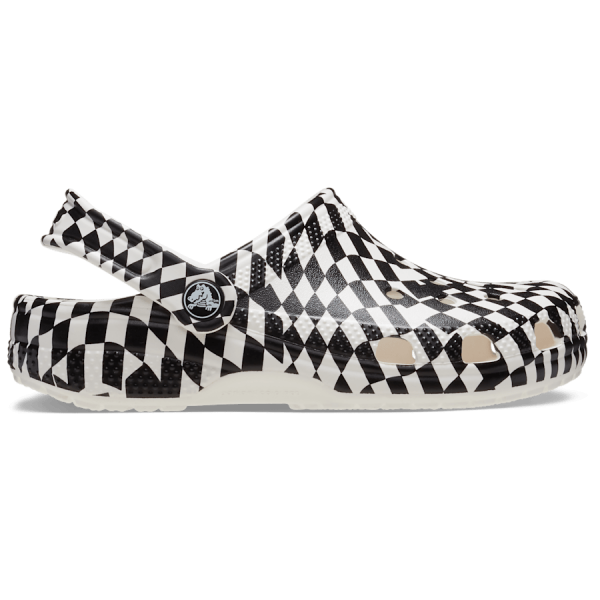 Toddler Warped Checker Clog