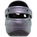 Classic Platform Iridescent Glitter Embellished Clog